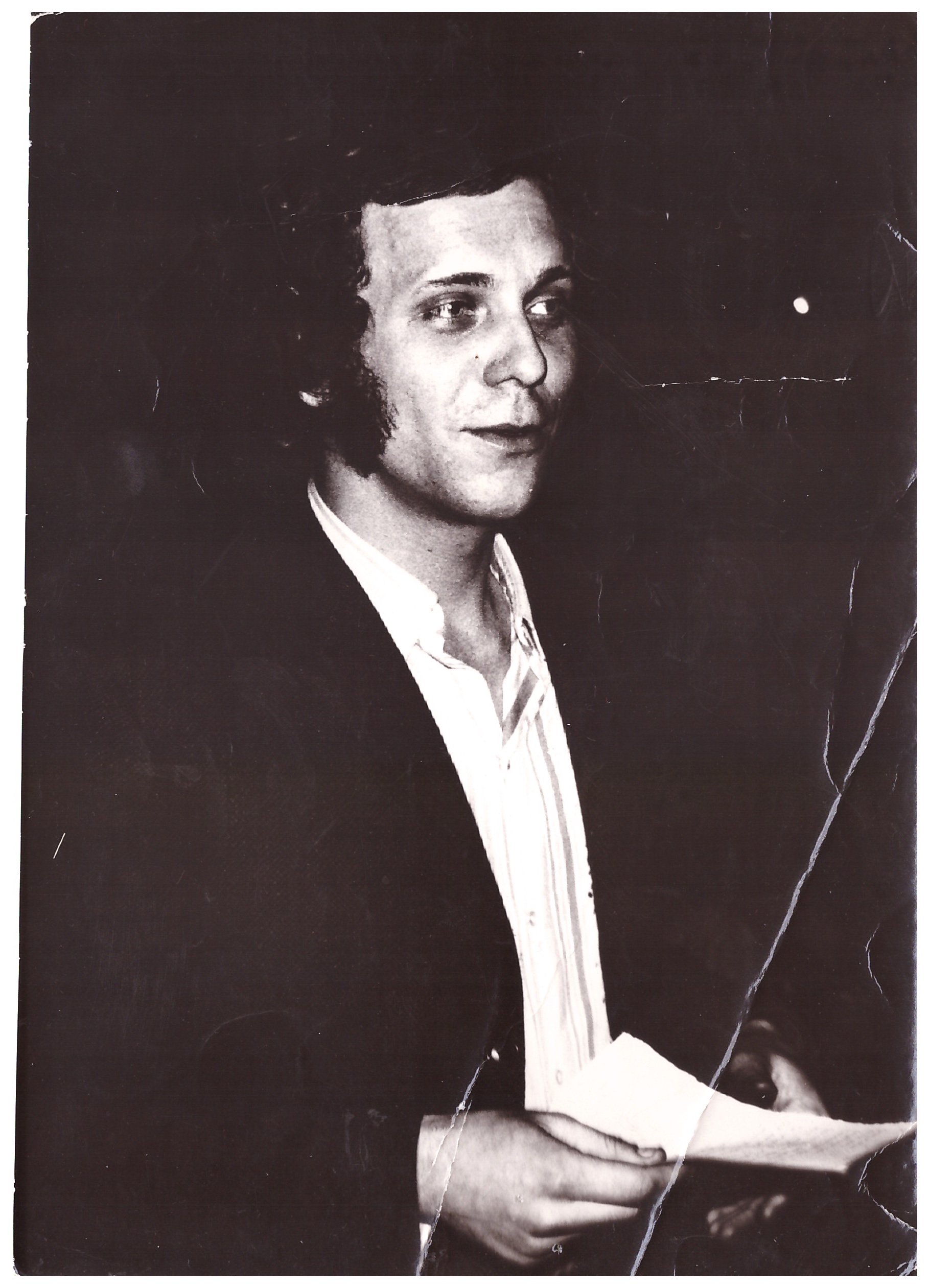 Józik podczas odczytu 28 kwietnia 1971 roku